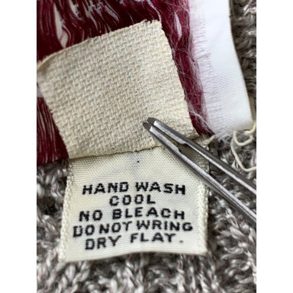 80s Women’s VTG Evanna New York crochet sweater skirt set 2 piece size M/L 5307 - Picture 7 of 7